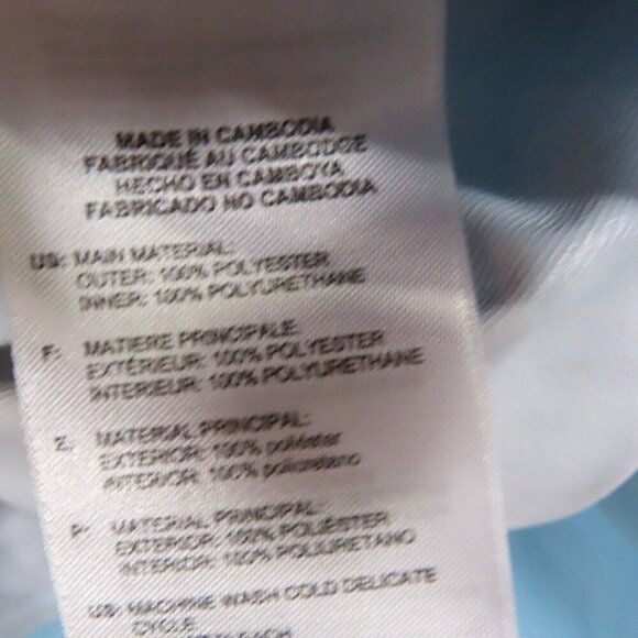 Adidas Jacket Womens Small Pullover Blue Pink Cotton Candy Long Sleeve Designs - Picture 9 of 10